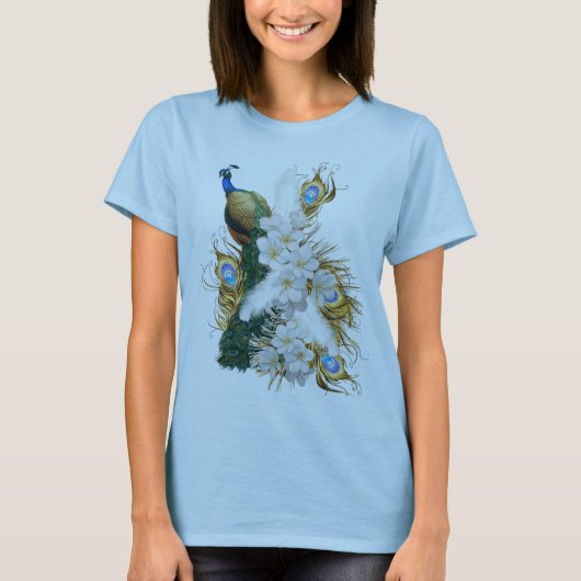 T-shirt Pics Royaux Blancs et Bleus (Devant)