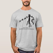 T-shirt Pictographe d'esprit d'animaux (Devant)