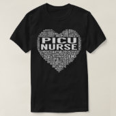 T-shirt Picu Nurse Heart (Design devant)