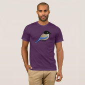T-shirt pie Azur-à ailes (Devant entier)