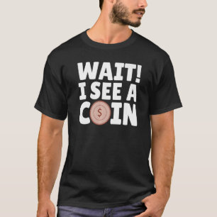 T-shirt Pièce Collecte Hobby Numismatist Old Coin Collec