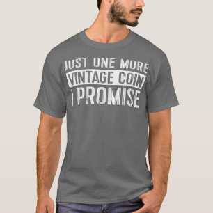 T-shirt Pièce Collecte T Vintage Antique Rare Pièce