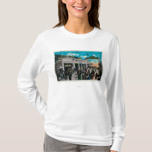 T-shirt Pièce de boule égyptienne, pilier de parc d'océ