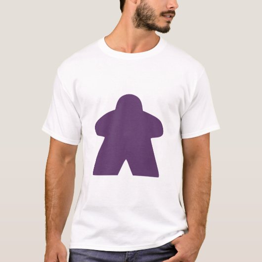 T-shirt Pièce de jeu de carte de membre pourpre (Devant)