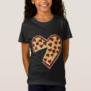 T-Shirt Pièce de mon coeur - Coordination Pizza Valentine'