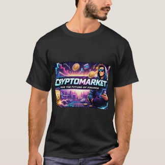 T-shirt Pièce de monnaie cryptographique