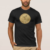 T-SHIRT PIÈCE DE MONNAIE DE L'OR LIBERTAD (Devant)