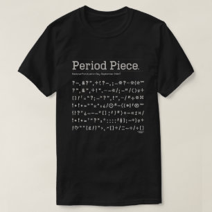 T-shirt Pièce de période