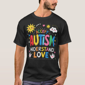 T-shirt Pièce de puzzle de sensibilisation à l'autisme Arc