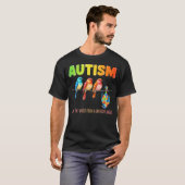T-shirt Pièce de puzzle sous un angle différent Neurodiver (Devant entier)