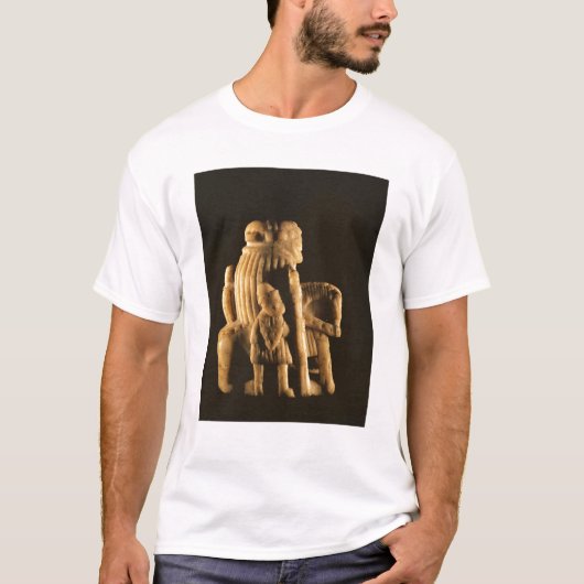 T-shirt Pièce d'échecs de chevalier (Devant)