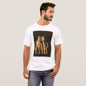 T-shirt Pièce d'échecs de chevalier (Devant entier)