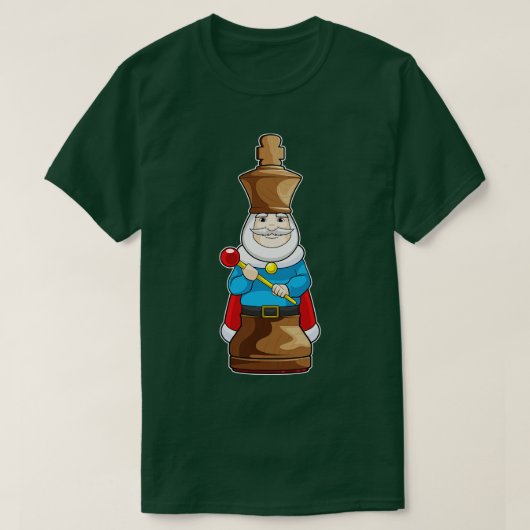 T-shirt Pièce d'échecs King Chess 2 (Design devant)