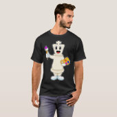 T-shirt Pièce d'échecs King jeu d'échecs (Devant entier)