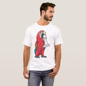 T-shirt Pièce d'échecs Parrot Pion Échecs (Devant entier)