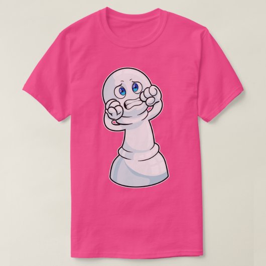 T-shirt Pièce d'échecs Patrouille à l'Échecs 2 (Design devant)