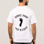 T-shirt Pièce en t 01 de logo de DFMR (Dos)