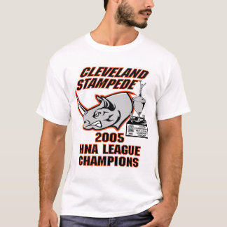 T-shirt Pièce en t 2005 de championnat de ruée de