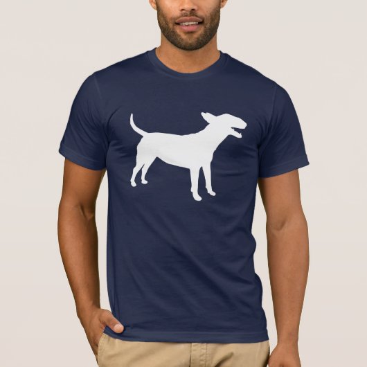 T-shirt Pièce en t anglaise de bull-terrier (Devant)