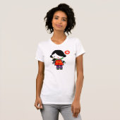 T-shirt pièce en t anormale (Devant entier)