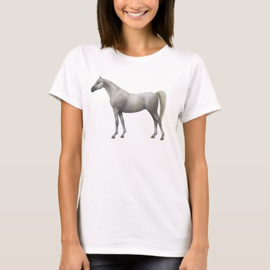 T-shirt Pièce en t Arabe de cheval (Devant)