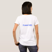 T-shirt Pièce en t (arrière) d'IndependenceX Ecosse Libre (Dos entier)