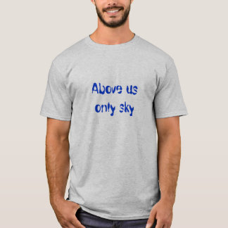 T-shirt Pièce en t athée