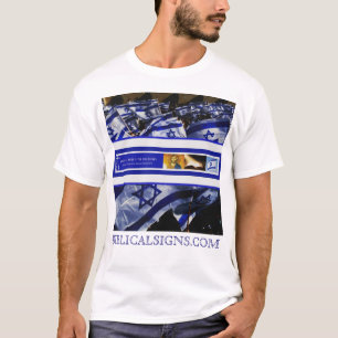 T-shirt Pièce en t biblique des signes ITH "Israël 1948"