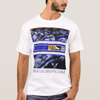 T-shirt Pièce en t biblique des signes ITH "Israël 1948"