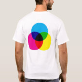 T-shirt Pièce en t bilatérale de RVB et de CYM (Dos)