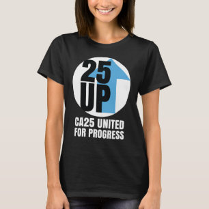 T-shirt Pièce en t blanche de V-Cou de Relaxed-Ajustement