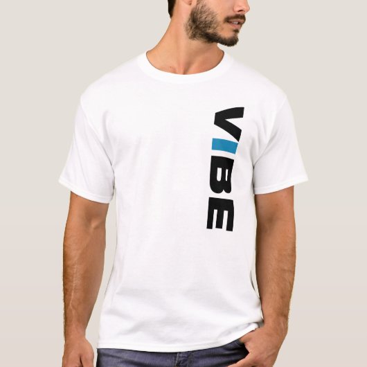 T-shirt Pièce en t (blanche) de VIBE (Devant)