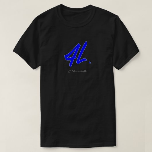 T-shirt pièce en t bleue SS/19 du logo 4Life (Design devant)