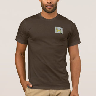 T-shirt Pièce en t Brown de cheval