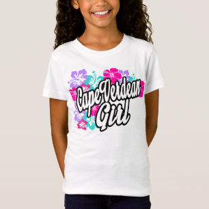 T-Shirt Pièce en t cap-verdienne de fille