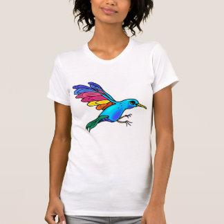 T-shirt Pièce en t colorée d'oiseau