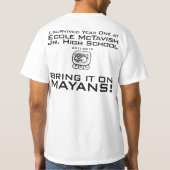 T-shirt Pièce en t commémorative de personnel d'année (Dos)