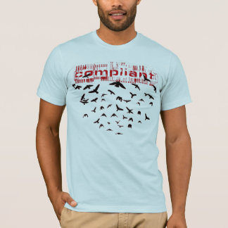 T-shirt Pièce en t conforme de "corneilles"