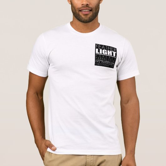 T-shirt Pièce en t confortable, sleave court… Faites une (Devant)