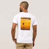 T-shirt Pièce en t confortable, sleave court… Faites une (Dos entier)