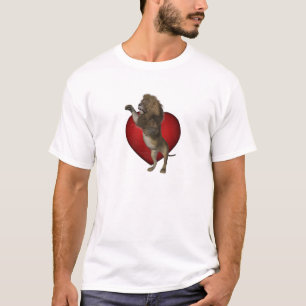 T-shirt PIÈCE EN T courageuse comme un lion
