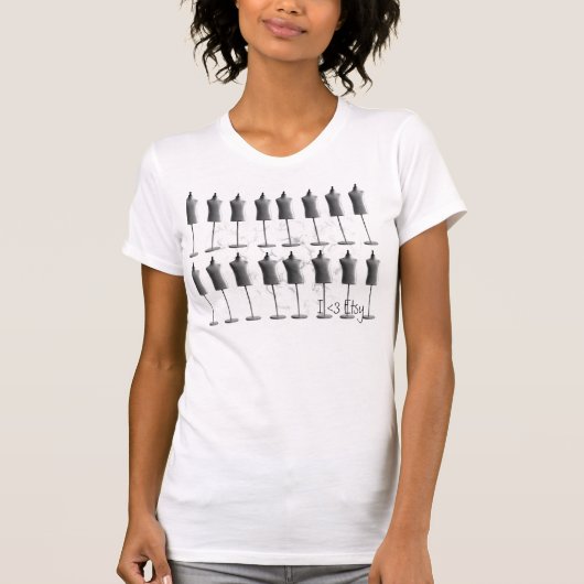 T-shirt Pièce en t d'amour d'Esty (Devant)