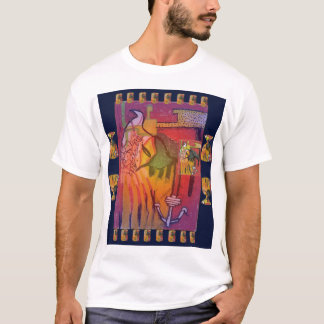 T-shirt pièce en t d'ancre par Anjo Lafin et Sivablood