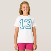 T-shirt Pièce en t d'ANNIVERSAIRE de fac 13ème (Devant entier)