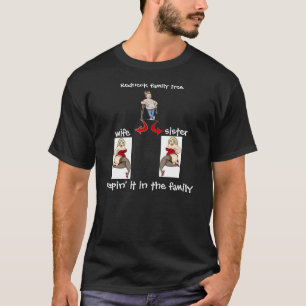 T-shirt Pièce en t d'arbre généalogique de plouc