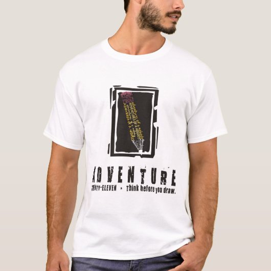 T-shirt Pièce en t d'aventure de l'édition 2011 limitée (Devant)