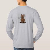 T-shirt Pièce en t de base de la connexion k9 de longue (Dos)