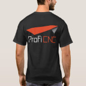 T-shirt Pièce en t de base de ProfiCNC (Dos)