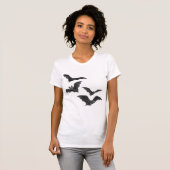 T-shirt Pièce en t de battes (Devant entier)