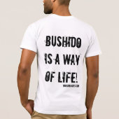 T-shirt Pièce en t de BB de la vie de Bushido (Dos)